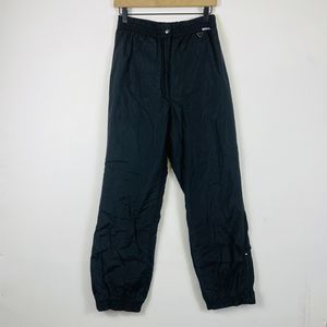 Obermeyer Vintage January Model Black Puffer Ankle Zip Ski Snow Pants Womens‎ 8